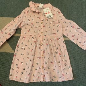 H&M Floral Shirtdress Toddler Size 2-3Y